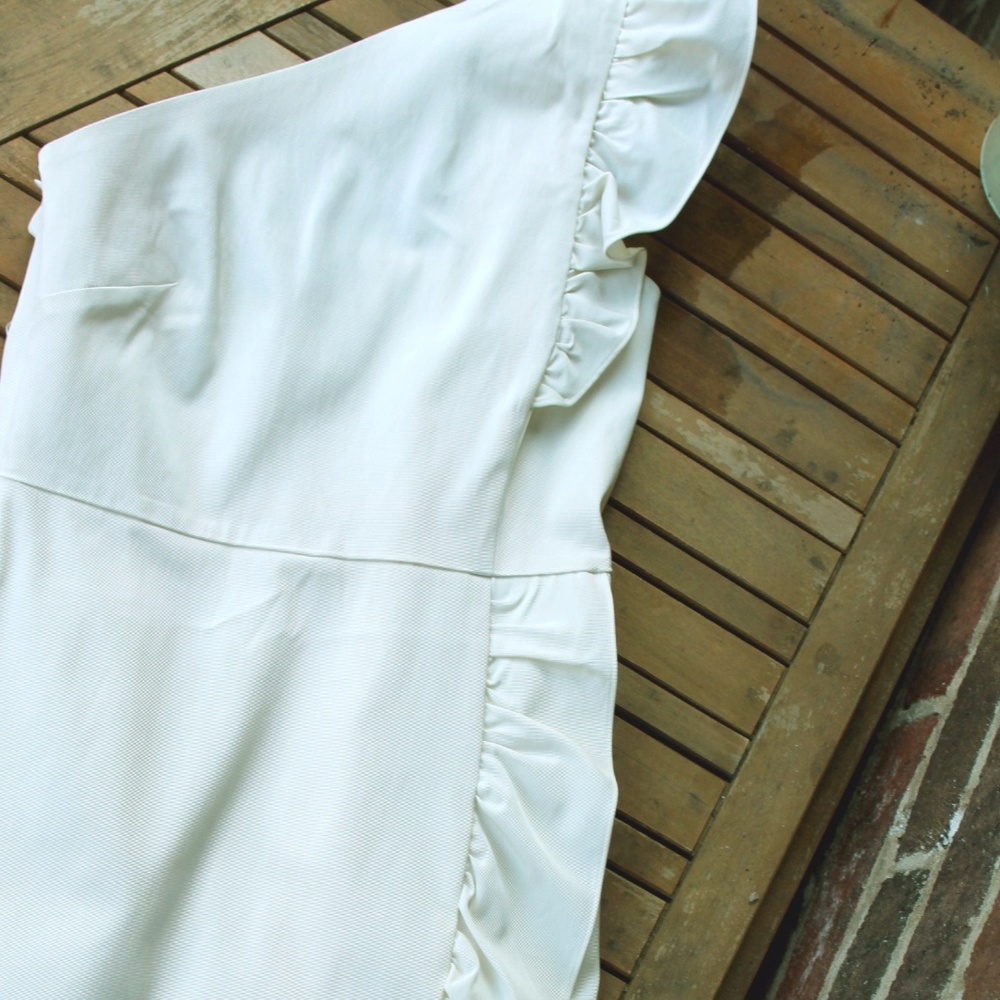 J. Crew Yass One-Shoulder Dress